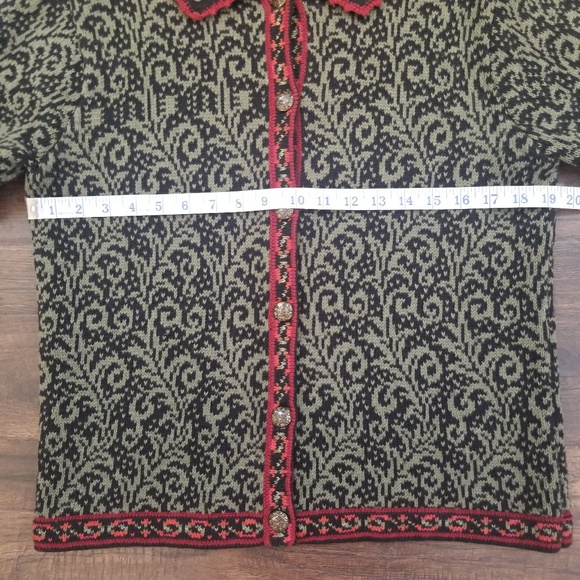 Nomadic Traders Button Front Cardigan Size Medium - Picture 4 of 7